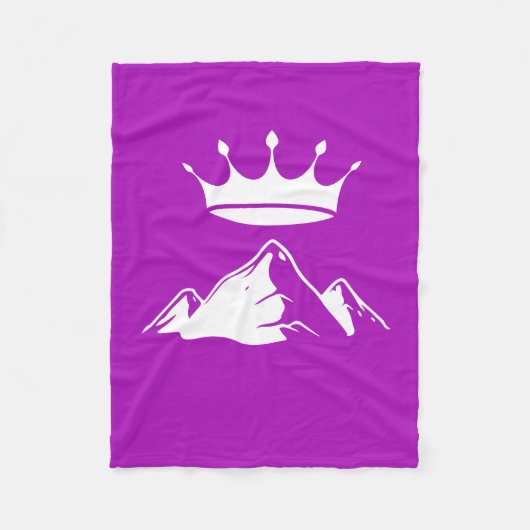 ハートストーン国旗 – スモールフリースブランケット フリースブランケット (正面)