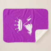 ハートストーン国旗 – 小シェルパブランケット シェルパブランケット (正面(横))