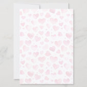 ハートスニーカーSweetheart Valentine Baby Shower 招待状