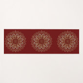 ハートスフェイクダラグリッターテクスチャーヨガマット ヨガマット (正面(横))