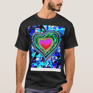 ハートスプラッシュ絵を描ススプレー23 1 Tシャツ