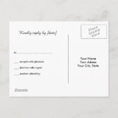 ハートスペードカジノRSVPポストカード インビテーションポストカード (裏面)