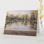 ハートスマイルの作成 – 誕生日カード カード (黄色い花)