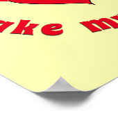 ハートスマイルロマンチック引用文 ポスター (角)