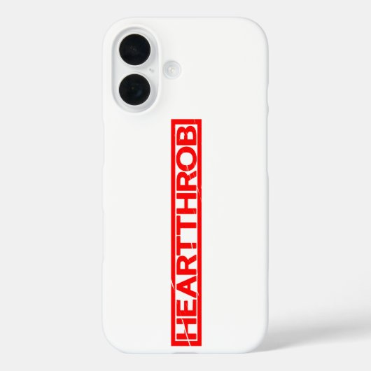 ハートスロブスタンプ Case-Mate iPhoneケース (裏面)