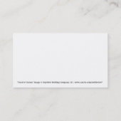 ハートスワンズウェディングプランナー 名刺 (裏面)