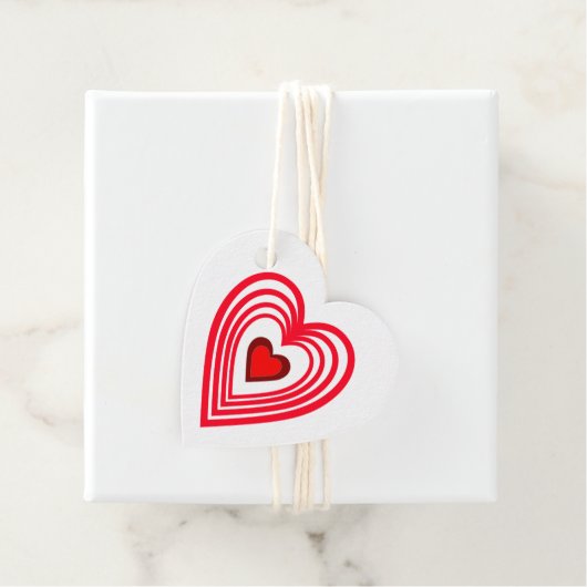 ハートス結婚レッドのバレンタインデー4パティ フェイバータグ (インサイチュ)