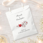 ハートス結婚ヴァレンティネスのバッグ フェイバーバッグ (クリップ留めされた状態)