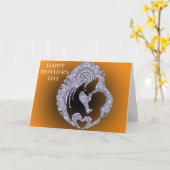 ハートズイン開花マザーズデイカード カード (黄色い花)