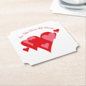 ハートズオブラブバイヤンツ ペーパーコースター (アングル)