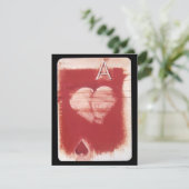 ハートズカ遊ードゲームパーティの招待状 招待状 (スタンド正面)