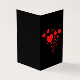 ハートズプラトニックバレンタインノテカード25pk