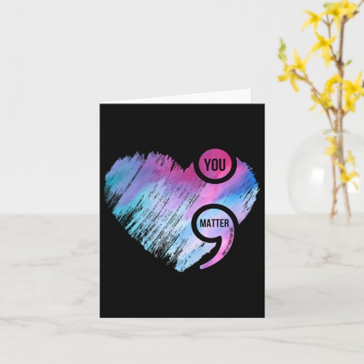 ハートセミクロプロジェクト自殺防止アレーン カード (黄色い花)