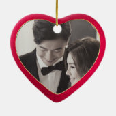 ハートセラミックオーナメントテンプレート、DIY セラミックオーナメント (裏面)