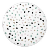 ハートセラミックノブ セラミックノブ (正面)