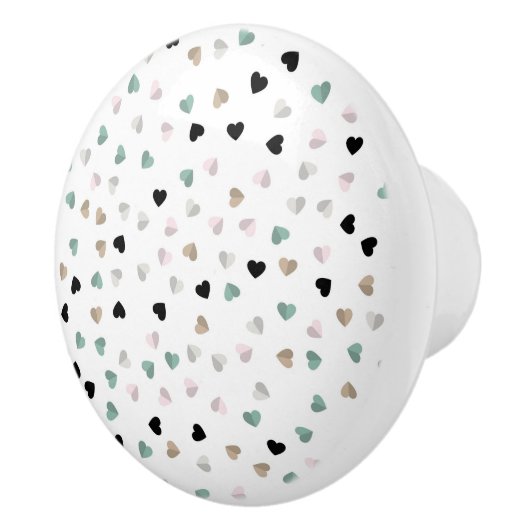 ハートセラミックノブ セラミックノブ (右)