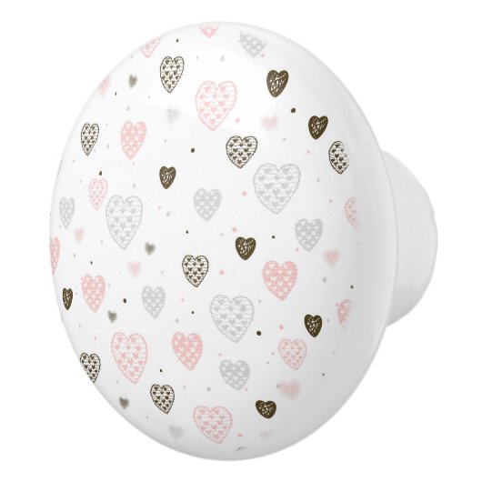 ハートセラミックノブ セラミックノブ (右)