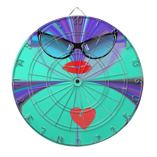 ハートセルフィー ダーツボード (正面)