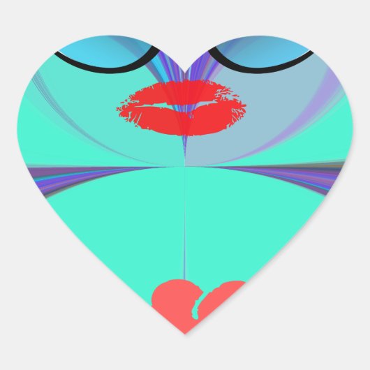 ハートセルフィー ハートシール (正面)