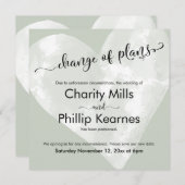 ハートセージ結婚・グリーンの計画変更 (正面/裏面)