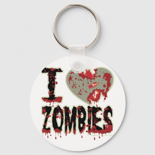 ハートゾンビだ！ キーホルダー (正面)
