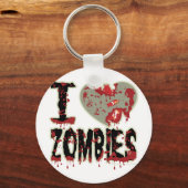 ハートゾンビだ！ キーホルダー (正面)