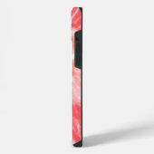 ハートタイダイ モノグラム iPhoneケース (左側面)