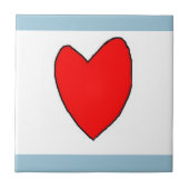 ハートタイル タイル (正面)