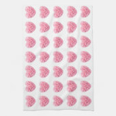 ハートタオル キッチンタオル (縦)