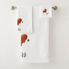 ハートタオル バスタオルセット