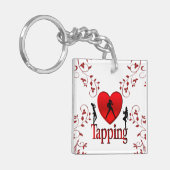 ハートタップダンス キーホルダー (正面左)