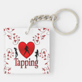 ハートタップダンス キーホルダー (裏面)