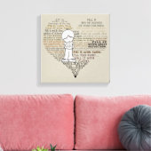 ハートタンを満たす キャンバスプリント (インサイチュ (リビング))