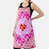 ハートタングラムパターン エプロン (インサイチュ)