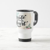 ハートタンブラーから作成3 トラベルマグ (正面右)