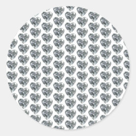 ハートダイアモンドシール ラウンドシール