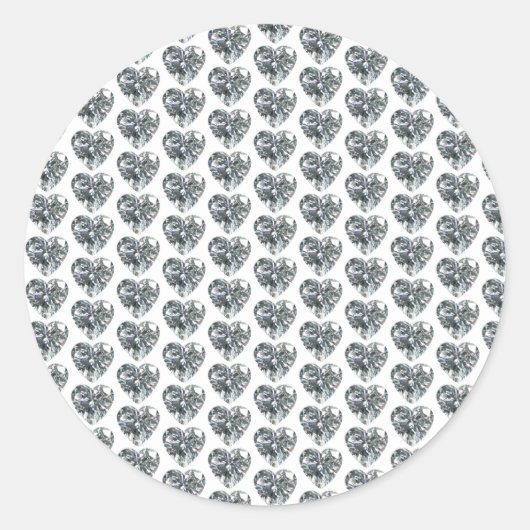 ハートダイアモンドシール ラウンドシール (正面)