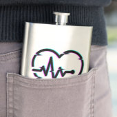 ハートチェッククラシックフラスコ フラスク (インサイチュ)