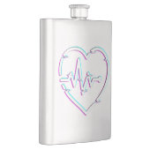 ハートチェッククラシックフラスコ フラスク (右)