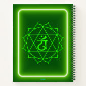 ハートチャクラジャーナルノートブック ノートブック (裏面)