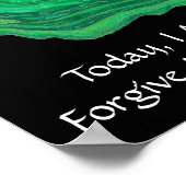 ハートチャクラヒーリングアート – #2 -人間関係 ポスター (角)