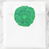 ハートチャクラヒーリングアート – #3 スクエアシール (バッグ)