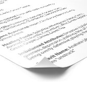 ハートチャクラポスター フォトプリント            (角)