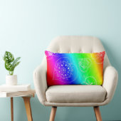 ハートチャクラ装飾用クッション ランバークッション (椅子)