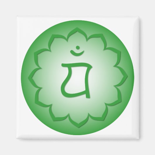 ハートチャクラ – アナハタ マグネット (正面)