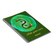 ハートチャクラ – ピースノートブックのシンボル ノートブック (右側)