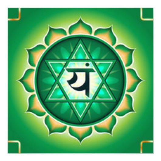 ハートチャクラ フォトプリント            (正面)