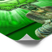 ハートチャクラ&ブッダ ポスター (角)