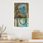 ハートチャクラ ポスター (キッチン)