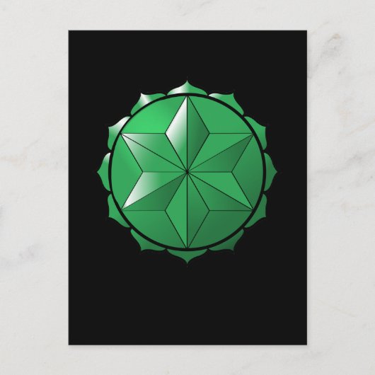 ハートチャクラ ポストカード (正面)